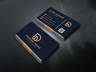 luxury business card design