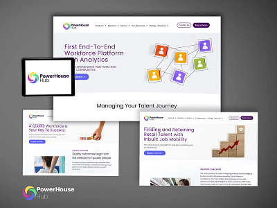 Web Banner Design for PowerHouse Hub