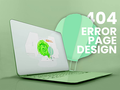 404 Error Page Design