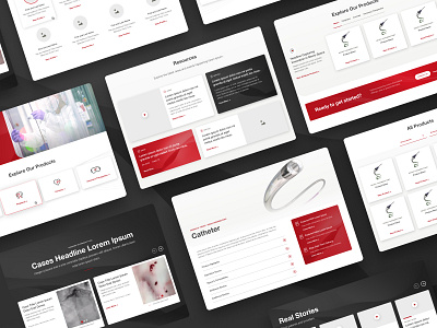 Healthcare Website Design healthcare icons product redesign responsive ui ux web design website design
