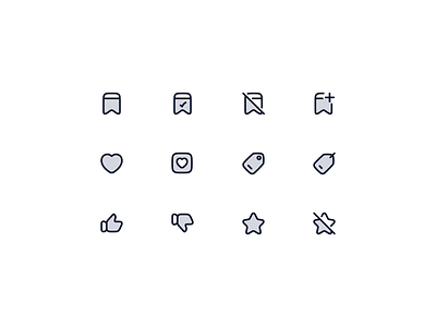 Bookmark favourite Icons bookmark bookmark add bookmark check bookmark off doutone favourite figma icon icondesign iconlibrary iconography iconpack icons iconset star star off tag thumbs down thumbs up webdesign