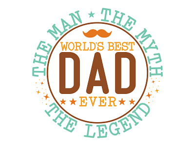 the man the myth the legend dad father papa quote retro retro fathers day svg t shirt design typography