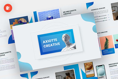 Axiotte - Creative Powerpoint Template abstract annual business clean corporate download google slides keynote pitch pitch deck powerpoint powerpoint template pptx presentation presentation template professional slides template ui web