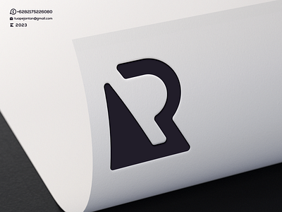Monogram R Or RN Logo Design art awesome branding design design logo designn dubai enwirto icon illustration letter lettering logo minimal monogram ui