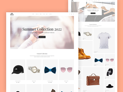Mira - Fashion Modern Website Template HTML Version bootstrap fashion html5 modern responsive shopping simple clean store