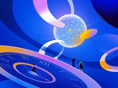 Abstraction abstract art clean colors design illustration illustrator visual