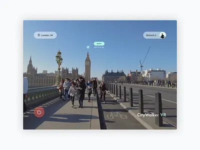 Virtual Reality - Daily UI #073 073 app dailyui design figma graphic design ui virtual reality vr window