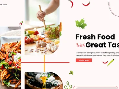 Food banner 3d branding design graphic design illustration logo motion graphics ui ui design vector