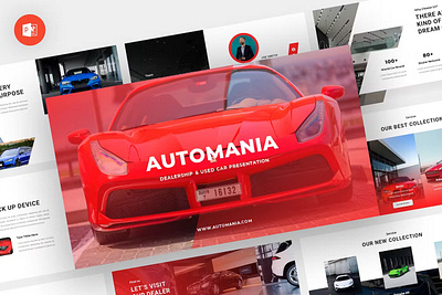 Automania - Automotive Powerpoint Template abstract annual business clean corporate download google slides keynote pitch pitch deck powerpoint powerpoint template pptx presentation presentation template professional slides template ui web