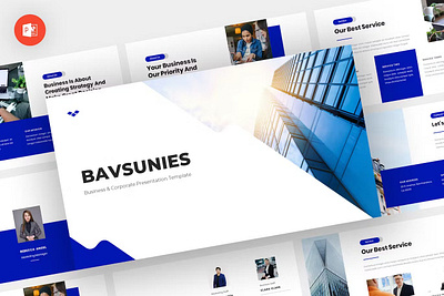 Bavsunies - Business Powerpoint Template abstract annual business clean corporate download google slides keynote pitch pitch deck powerpoint powerpoint template pptx presentation presentation template professional slides template ui web