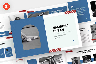 Nambora - Urban Powerpoint Template abstract annual business clean corporate download google slides keynote pitch pitch deck powerpoint powerpoint template pptx presentation presentation template professional slides template ui web