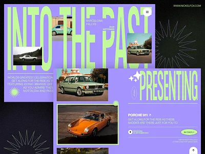 Retro Car Show- Website Ui Design agency ui design branding car show car website car website ui classic cars color theory e commerce e commerce website design grid retro retro ui retrotypography retrowebsite typography ui ui ui design vintage website design website ui