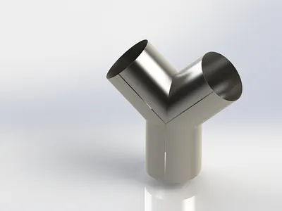 Sheet metal 3d design graphic design