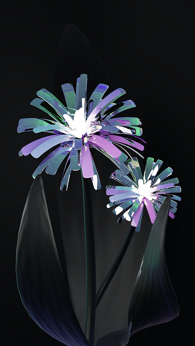 Flower Render By Blender 3d blender design