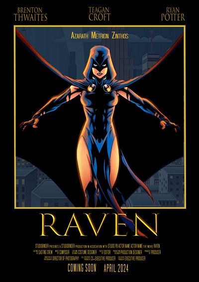 Superhero Movie Poster graphic design poster typography