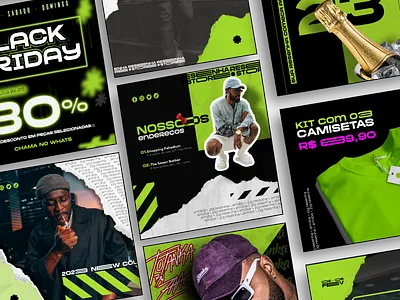 Social Media - Loja Roupas Masculinas graphic design social media