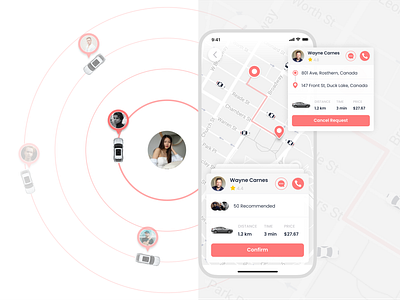 Taxi App | Cab Booking App cab booking app ride sharing app taxi app taxi app clone taxi booking app ui design ux design xlcab
