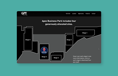 Illustration & interaction design for The GPT Group landing page illustration interaction design ui visual design webflow