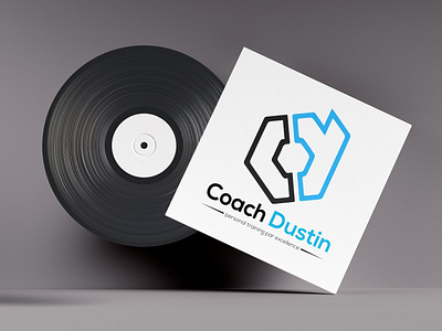 Coach Dustin Personal Trainer Logo 3d animation branding design fiverr graphic design gym illustration logo motion graphics ui vector