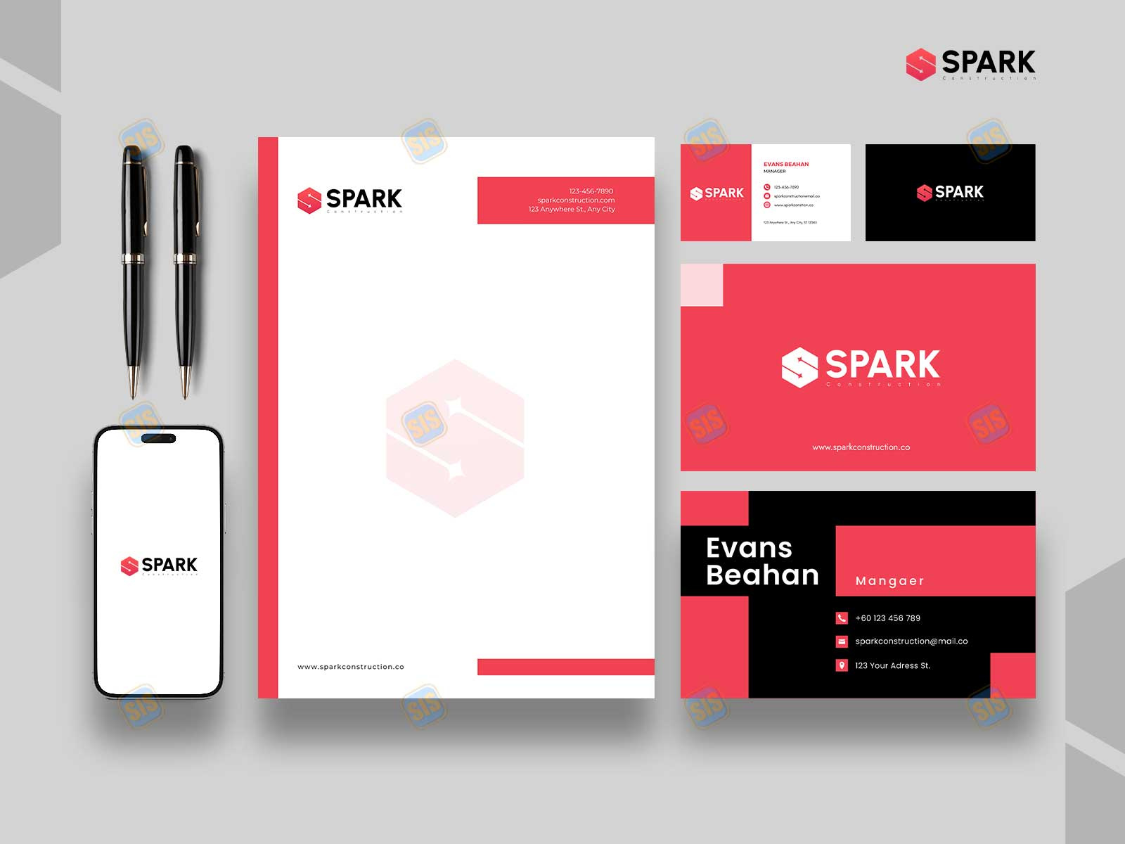 Example of Business Cards & Stationery Design Pro