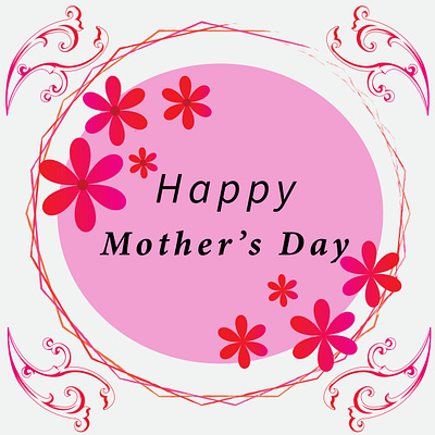 Mother' Day design graphic design illustration logo typography vector