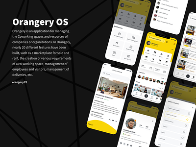 Orangery design figma ui ux web design website