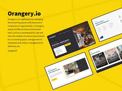 Orangery-Website design figma ui ux web design website