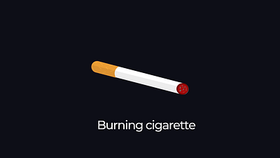 Cigarette Animation animation graphic design motion graphics