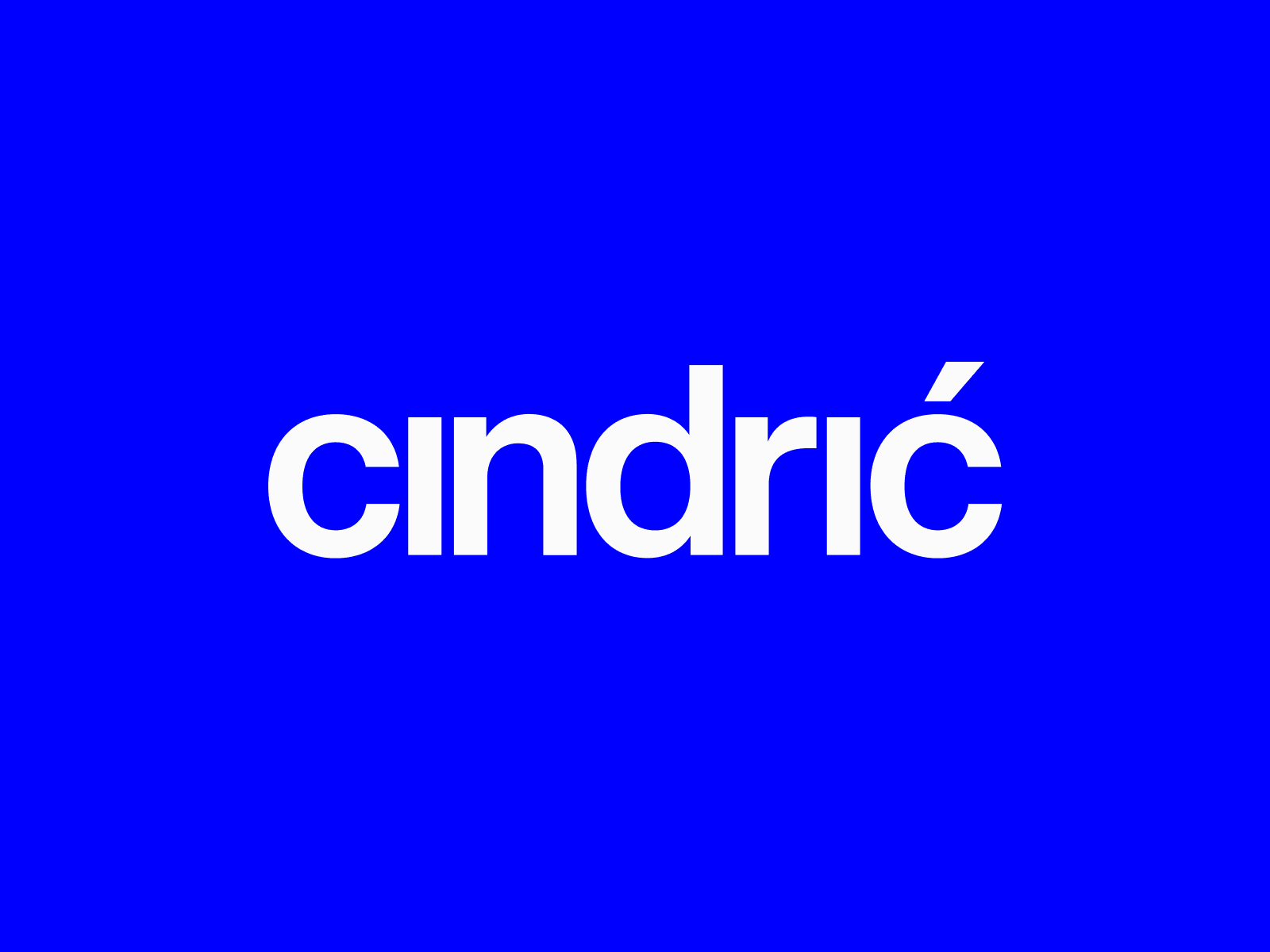 Cindric — Branding art direction branding clean color design logo simple typography