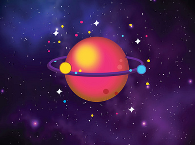 Planets design designing graphic design illustration