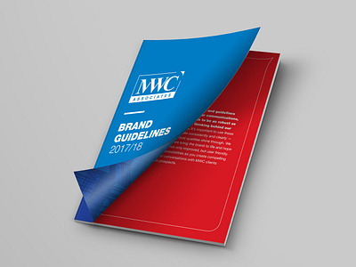 MWC Associates Brand Guidelines brand identity branding design graphic design layout logo