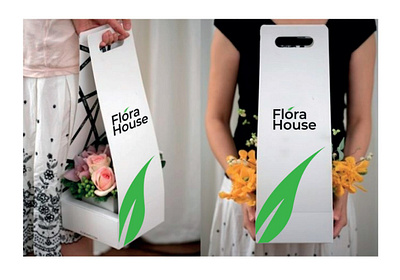 Flower Shop Logo design graphic design typography
