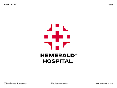 HH Logo branding design graphic design h logo hospital logo identity design logo medical logo