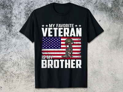 MY FAVORITE VETERAN IS MY BROTHER army t shirt design graphic design illustration logo design photoshop tshirt design shirt veteran t shirt design t shirt veteran u.s veteran t shirt vector veteran t shirt veteran t shirt veteran t shirt 2023 veteran t shirt design veteran tshirt