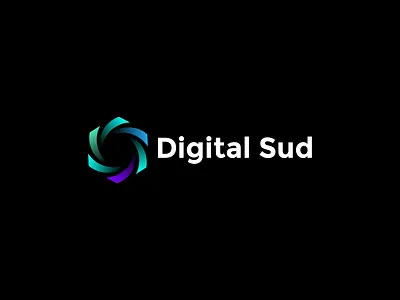 Digital Sud Logo 2023 new logo agency logo app icon app logo brand identity branding d logo digital logo digital marketing logo gradient logo iconic logo letter logo lettering logo logo trend 2023 marketing agency logo minimalist logo s logo solar logo sun logo