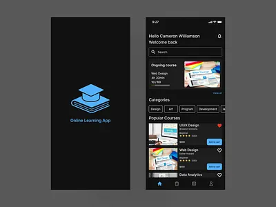 Learning Application app app design app development app design appdesign mobileappdesign branding design graphic design illustration logo mobileappdesign ui ux