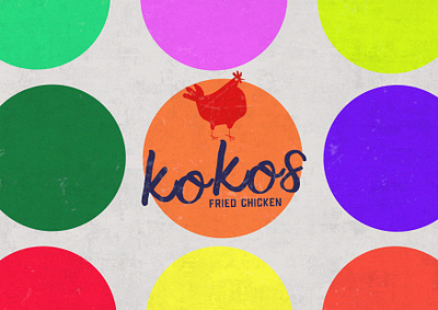 Koko's Fried Chicken brand identity branding design food graphic design graphic designer illustration inspiration logo logomark logotype menu modern restaurant simple ui