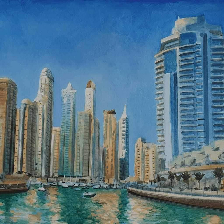 Buy Paintings In Dubai by Artezaar Online Art Gallery on Dribbble