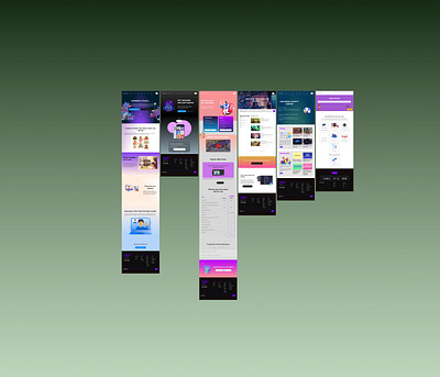 Social platform responsive-website-design inspired by Discord✨ design designer discord feedback product design responsive social platfrom tablet ui ux ux ui designer website