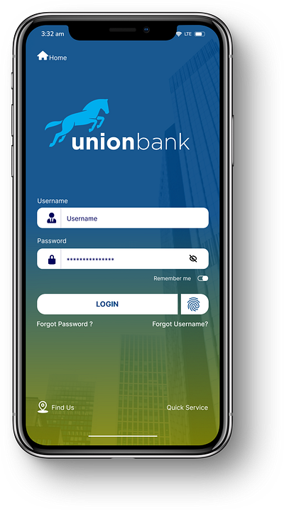 Union Bank Mobile Redesign app daily ui design graphic design ui ux