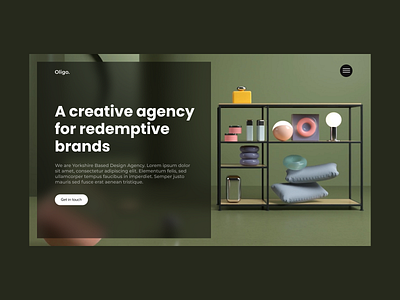 Oligo Landing page