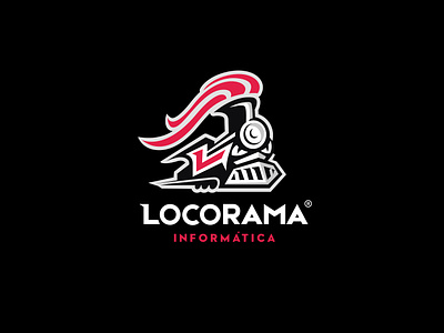 LOCORAMA branding design graphic design info logo locorama logo logotipo sports logo train logo