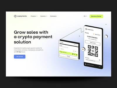 Ccpayments - Crypto Case Study bitcoin blockchain coin crypto wallet crypto website cryptocurrency exchange payments platform product design trading ui uiux ux ux ui design web 3 web 3.0 design web design web platform website