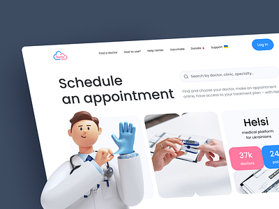 Medical Platform 🧬 basa of doctors design doc graphic design logo medical medicine platform typography ui ux web web design website