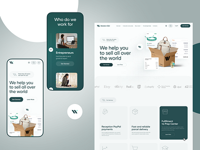 e-Commerce platform WIP agency amazon cart design ecommerce etsy paypal seller shop shopify ui uiux ux web website