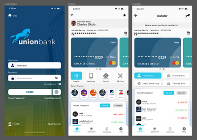 Banking Mobile Design app design graphic design ui ux