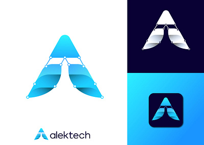 Modern Tech Logo, Brand Identity Design brand identity branding graphic design logo logo design logos ltpd galaxy modern logo tech logo