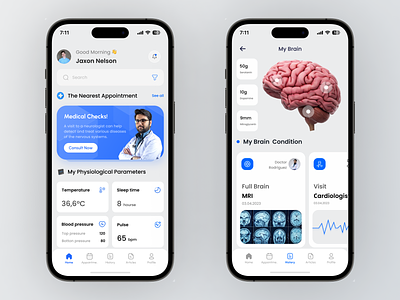 Healthcare mobile app design mobile product design saas ui ux
