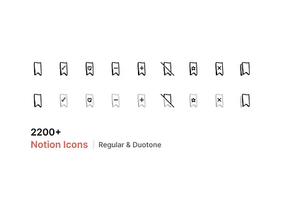 2200+ Notion Icons - Overflow Design app icon figma free freebie icon iconography iconpack icons iconset illustration notion notion icons notion template sketch svg ui icon vector web icon