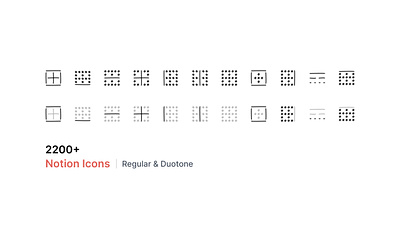 2200+ Notion Icons - Overflow Design app icons figma free freebie icon iconography iconpack icons iconset illustration notion notion icons notion template sketch svg ui icons vector web icons